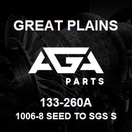 133-260A Great Plains 1006-8 SEED TO SGS SIDE DEL. | AGA Parts