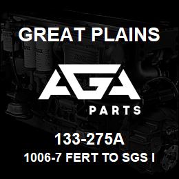 133-275A Great Plains 1006-7 FERT TO SGS IN ROW | AGA Parts