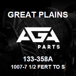 133-358A Great Plains 1007-7 1/2 FERT TO SGS IN ROW | AGA Parts