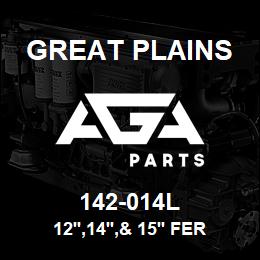 142-014L Great Plains 12',14',& 15' FERT TRAY COMP 6 | AGA Parts