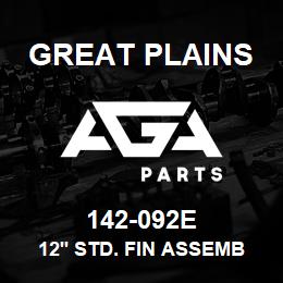 142-092E Great Plains 12' STD. FIN ASSEMBLY | AGA Parts