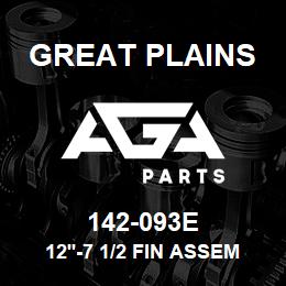 142-093E Great Plains 12'-7 1/2 FIN ASSEMBLY-LONG | AGA Parts