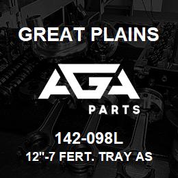 142-098L Great Plains 12'-7 FERT. TRAY ASSEMBLY LH | AGA Parts