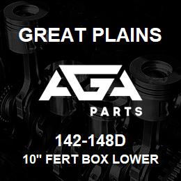 142-148D Great Plains 10' FERT BOX LOWER FRONT | AGA Parts