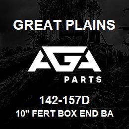 142-157D Great Plains 10' FERT BOX END BACKING PLATE | AGA Parts