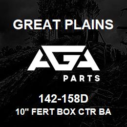 142-158D Great Plains 10' FERT BOX CTR BACKING PLATE | AGA Parts