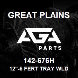 142-676H Great Plains 12'-6 FERT TRAY WLDMT | AGA Parts