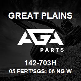 142-703H Great Plains 05 FERT/SGS; 06 NG WB END RH | AGA Parts