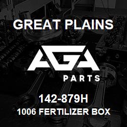 142-879H Great Plains 1006 FERTILIZER BOX WELDMENT | AGA Parts