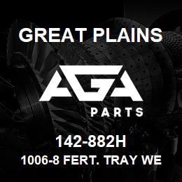 142-882H Great Plains 1006-8 FERT. TRAY WELDMENT | AGA Parts