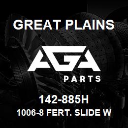 142-885H Great Plains 1006-8 FERT. SLIDE WELDMENT | AGA Parts