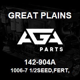 142-904A Great Plains 1006-7 1/2SEED,FERT,SGSIN ROW | AGA Parts