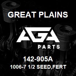 142-905A Great Plains 1006-7 1/2 SEED,FERT,SGS SIDE | AGA Parts