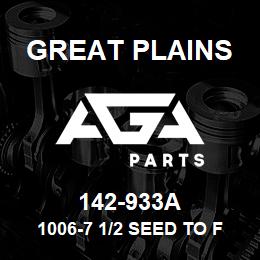 142-933A Great Plains 1006-7 1/2 SEED TO FERT&SGS | AGA Parts