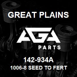 142-934A Great Plains 1006-8 SEED TO FERT & SGS | AGA Parts