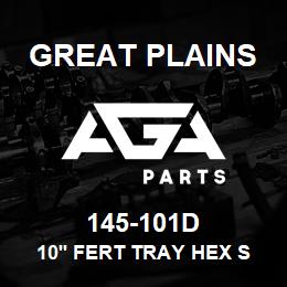 145-101D Great Plains 10' FERT TRAY HEX SHAFT | AGA Parts