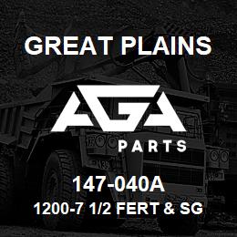 147-040A Great Plains 1200-7 1/2 FERT & SGS | AGA Parts