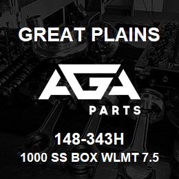 148-343H Great Plains 1000 SS BOX WLMT 7.5 | AGA Parts