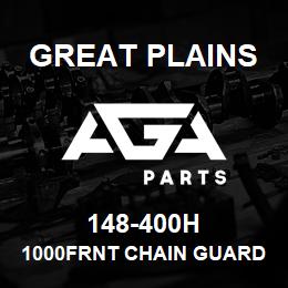 148-400H Great Plains 1000FRNT CHAIN GUARD WLD - BLK | AGA Parts