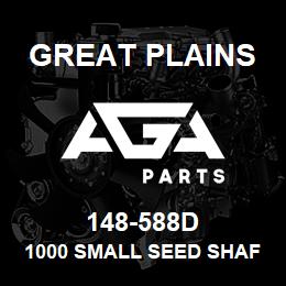 148-588D Great Plains 1000 SMALL SEED SHAFT-6.2 | AGA Parts