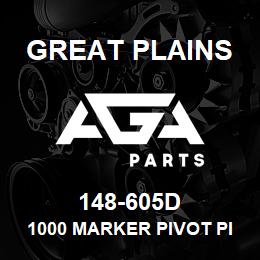 148-605D Great Plains 1000 MARKER PIVOT PIN | AGA Parts