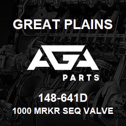 148-641D Great Plains 1000 MRKR SEQ VALVE MNT - BLK | AGA Parts