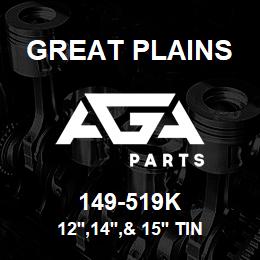 149-519K Great Plains 12',14',& 15' TINE-R.W. PL BR. | AGA Parts