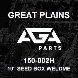 150-002H Great Plains 10' SEED BOX WELDMENT | AGA Parts