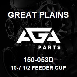 150-053D Great Plains 10-7 1/2 FEEDER CUP CHANNEL | AGA Parts