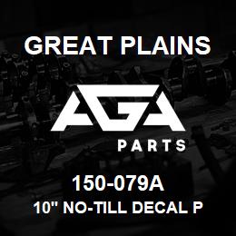 150-079A Great Plains 10' NO-TILL DECAL PACKAGE | AGA Parts