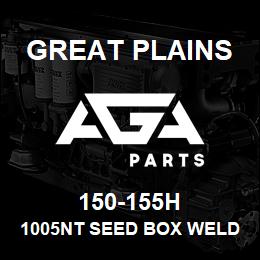 150-155H Great Plains 1005NT SEED BOX WELDMENT | AGA Parts