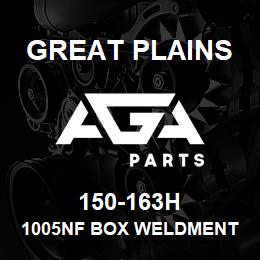 150-163H Great Plains 1005NF BOX WELDMENT | AGA Parts