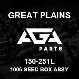 150-251L Great Plains 1006 SEED BOX ASSY | AGA Parts