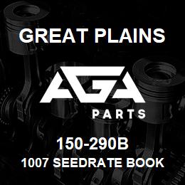 150-290B Great Plains 1007 SEEDRATE BOOK | AGA Parts