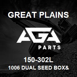 150-302L Great Plains 1006 DUAL SEED BOX& LID ASSY | AGA Parts