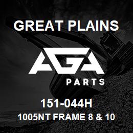 151-044H Great Plains 1005NT FRAME 8 & 10 | AGA Parts