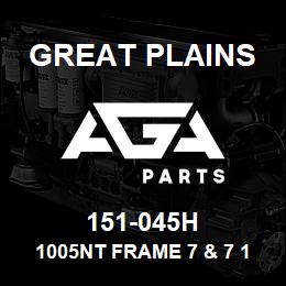 151-045H Great Plains 1005NT FRAME 7 & 7 1/2 | AGA Parts