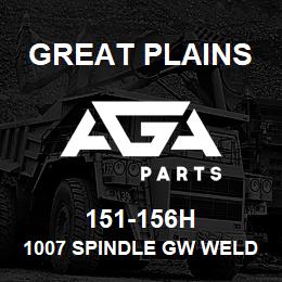 151-156H Great Plains 1007 SPINDLE GW WELDMENT | AGA Parts