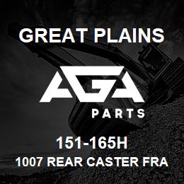 151-165H Great Plains 1007 REAR CASTER FRAME WELD | AGA Parts