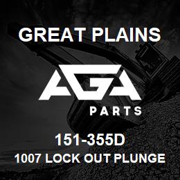 151-355D Great Plains 1007 LOCK OUT PLUNGER | AGA Parts