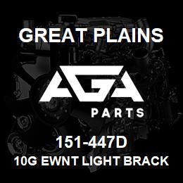 151-447D Great Plains 10G EWNT LIGHT BRACKET LEFT | AGA Parts