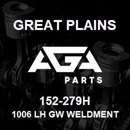 152-279H Great Plains 1006 LH GW WELDMENT | AGA Parts