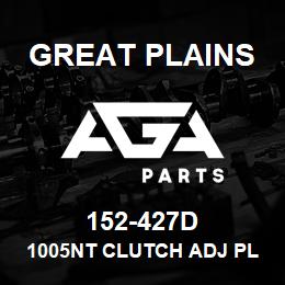 152-427D Great Plains 1005NT CLUTCH ADJ PLT | AGA Parts