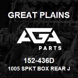 152-436D Great Plains 1005 SPKT BOX REAR JACKSHAFT | AGA Parts