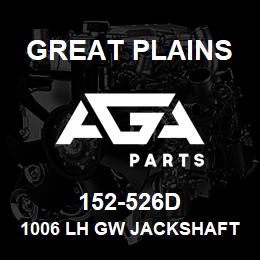 152-526D Great Plains 1006 LH GW JACKSHAFT | AGA Parts