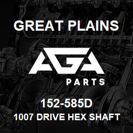 152-585D Great Plains 1007 DRIVE HEX SHAFT | AGA Parts