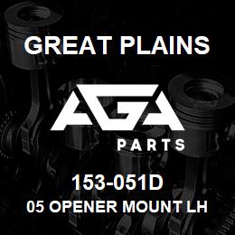 153-051D Great Plains 05 OPENER MOUNT LH | AGA Parts