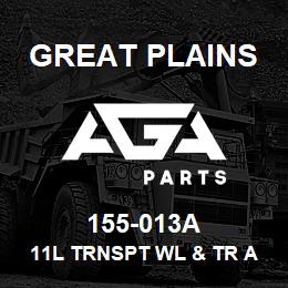 155-013A Great Plains 11L TRNSPT WL & TR ASSY OPTION | AGA Parts