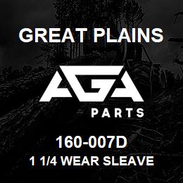 160-007D Great Plains 1 1/4 WEAR SLEAVE | AGA Parts