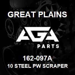 162-097A Great Plains 10 STEEL PW SCRAPER | AGA Parts